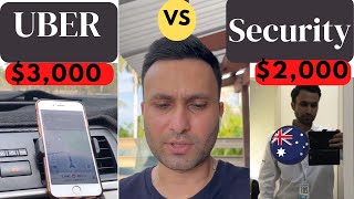 Uber vs Security | How much You can Make | Australia