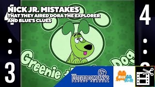 [MOCK] Nick Jr. mistakes that they aired Dora and Blue's Clues (September 3, 2001)