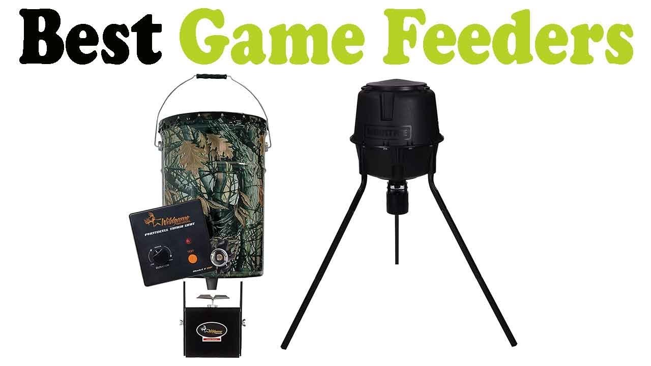 5 Best Game Feeders 2018 Top 5 Game Feeders Reviews Youtube