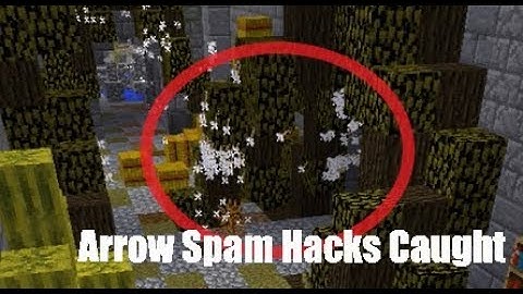 CATCHING A HACKER IN MINEPLEX BLOCK HUNT!! | INSANE ARROW HACKS ON CAMERA