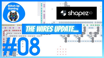 #8 Lets Play Shapez IO The Wires Update | Always Overdoing The Planning
