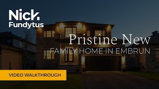 Pristine New Family Home in Embrun