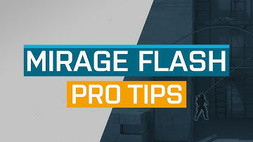 CS:GO - ProTips: Mirage - CT Under Balcony pop Flash