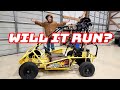 FORGOTTEN cheap Go Kart, will it RUN AND DRIVE?