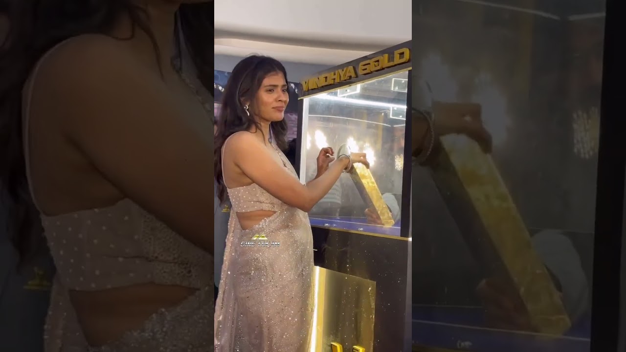 Hebah patel gold bar challenge 