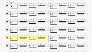 Bad Logic Lovin All Night Long Drum Tablature