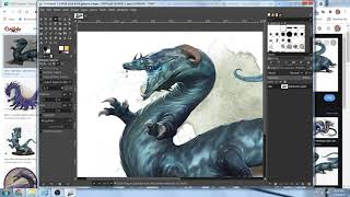 How I make D&D tokens using a script I made in GIMP