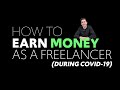 Earn Money During Covid-19 as a Freelance Film Maker or Creator