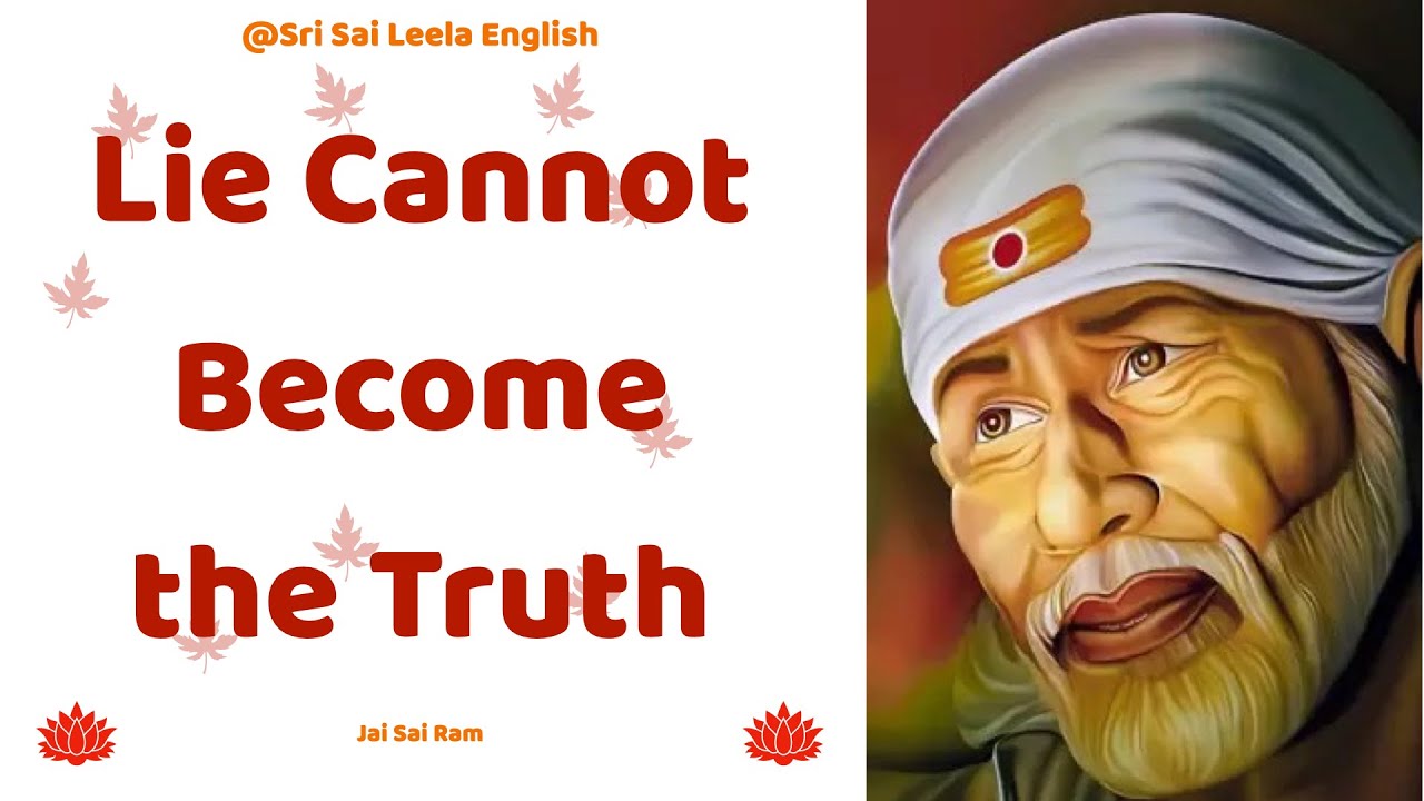 Sai Baba Message [ English ] @Sri Sai Leela - English SHIRDI SAI ...