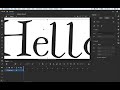 How to animate type as if it is being hand written