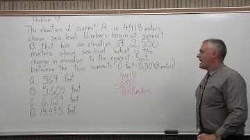 ACCUPLACER Review Problem 17: Quantitative Reasoning, Algebra, and Statistics