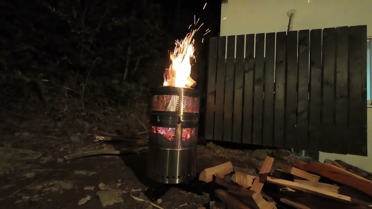 七色の炎　焚火