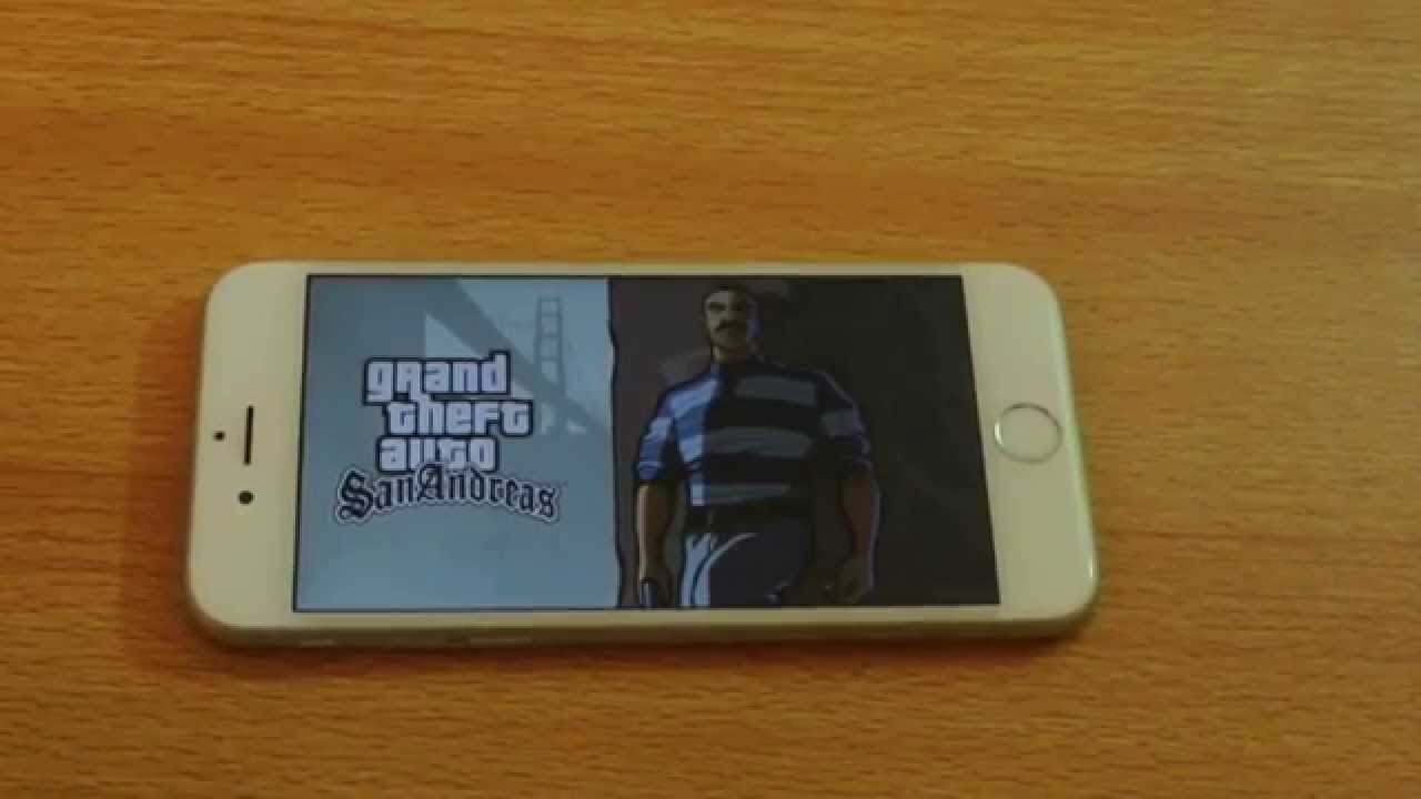 IPhone 6 IOS 8 2 GTA San Andreas Gameplay HD YouTube 