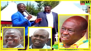 Ndindi Nyoro LOOKALIKE addresses Gachagua in front of Sudi