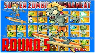 The Surfer Zombie Tournament Round 4 &amp; 5 - Plants vs Zombies 2 Epic Tournament