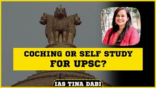 Coaching & Self Study, Tina Dabi, IAS, KSG Jaipur, KSG India