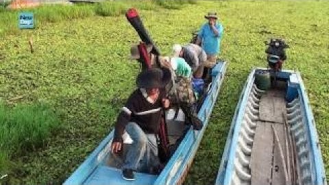 Nhóm Chiến Hữu Cùng Nhau Vào Rừng U Minh Câu Cá Trê Cá Thát Lát