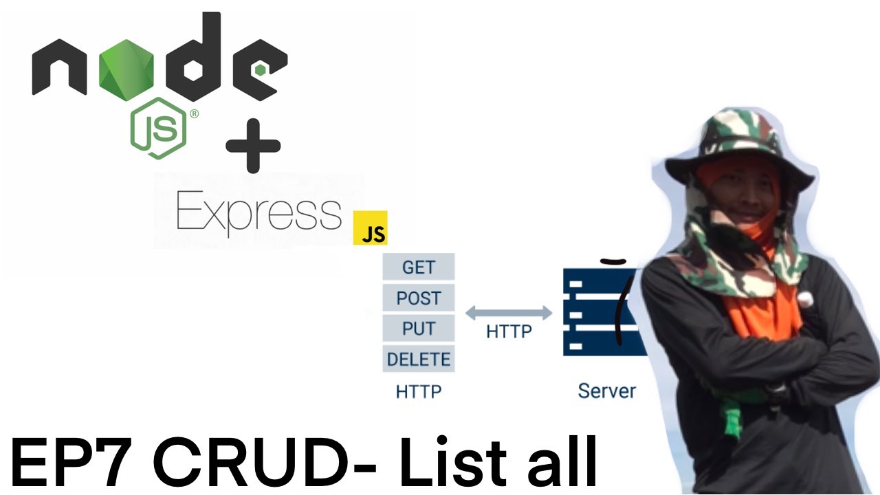 Express JS REST API | CRUD ลุย List Data #7 - YouTube