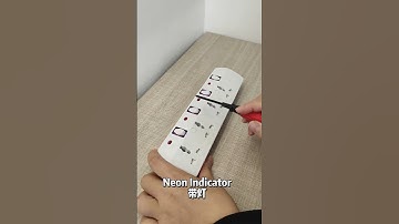 4 Gang Universal extension socket with individual switches