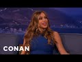 Sofia Vergara: "It's Dangerous To Be A Stripper" | CONAN on TBS