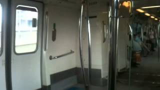 Emergency Breaking Smrt C151 079080 From Bukit Batok To Jurong East Platform D