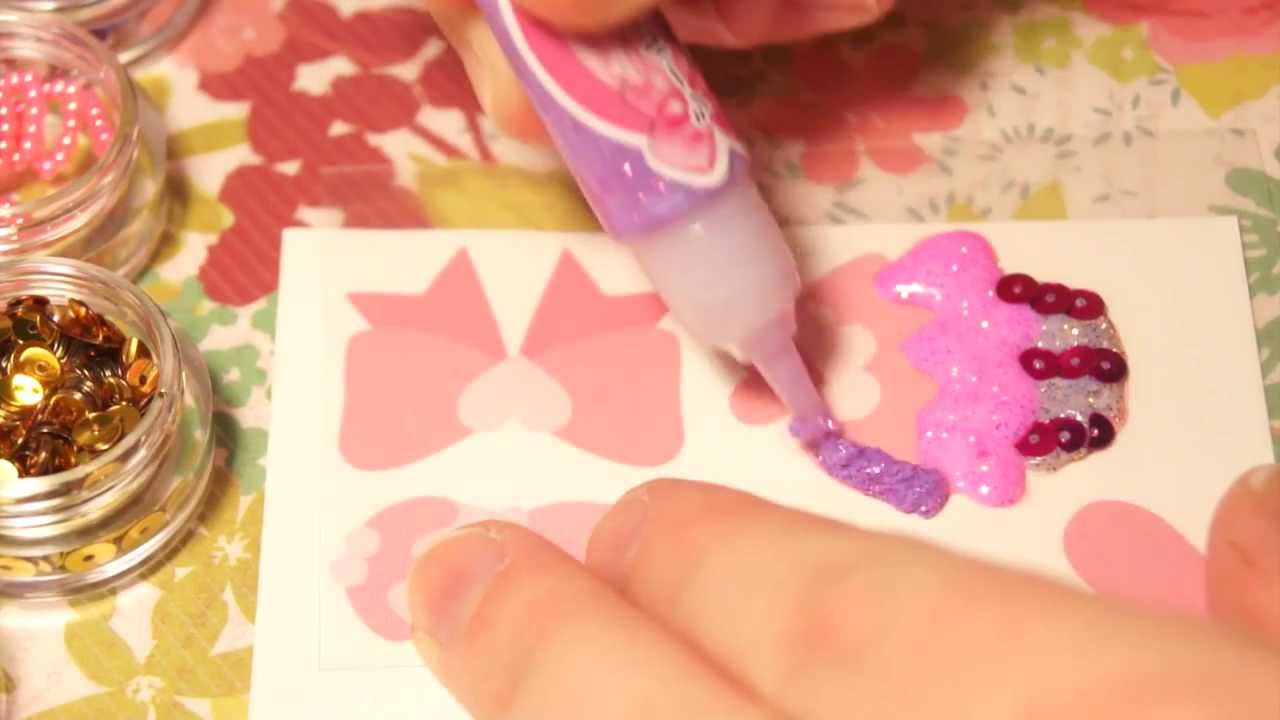 Jewelry Sticker Making Pen ふくらむシールになるペン Youtube