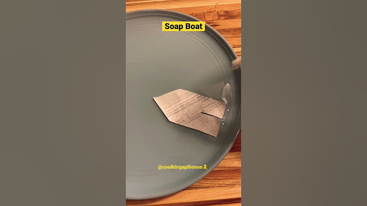 Science Experiment : Soap Boat #facts #fun #science  #viral #fyp #youtubeshorts #trending #shorts