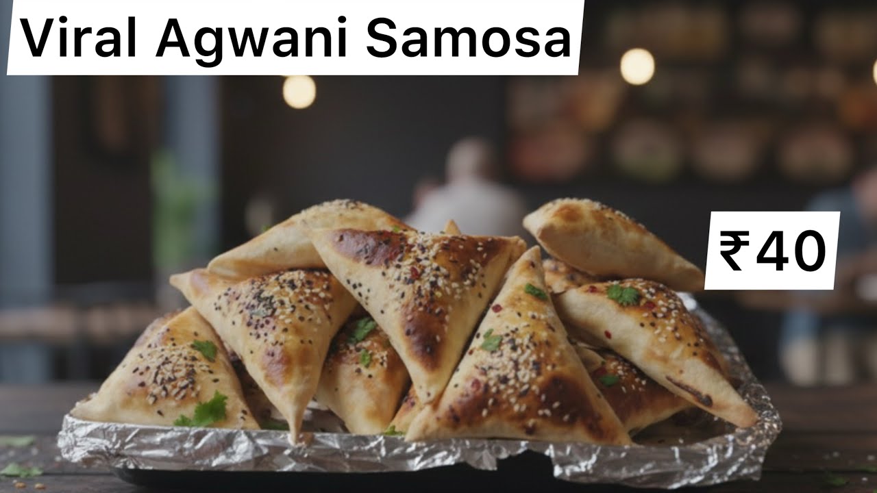 Agwani Samosa 😋 - YouTube