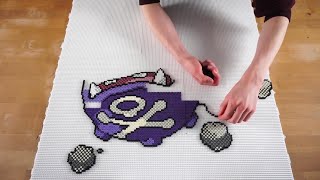 Perler Beads - Pokémon WEEZING