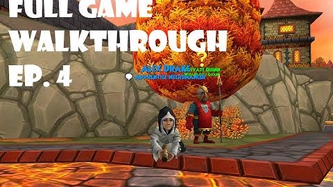 WIZARD 101 FULL GAME WALKTHROUGH | DEATH SOLO | Ep 4. Putting Out Fires