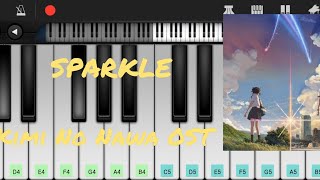 Sparkle Kimi No Nawa OST ||Perfect Piano Tutorial screenshot 4