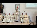 Solenne pontificale presieduta da mons muro lalli arcivescovo titolare di pusula nunzio apostolico