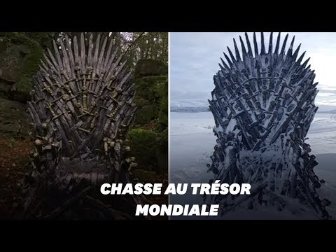 Vidéo: HBO A Caché 6 Trônes De Fer à Travers Le Monde Pour Game Of Thrones