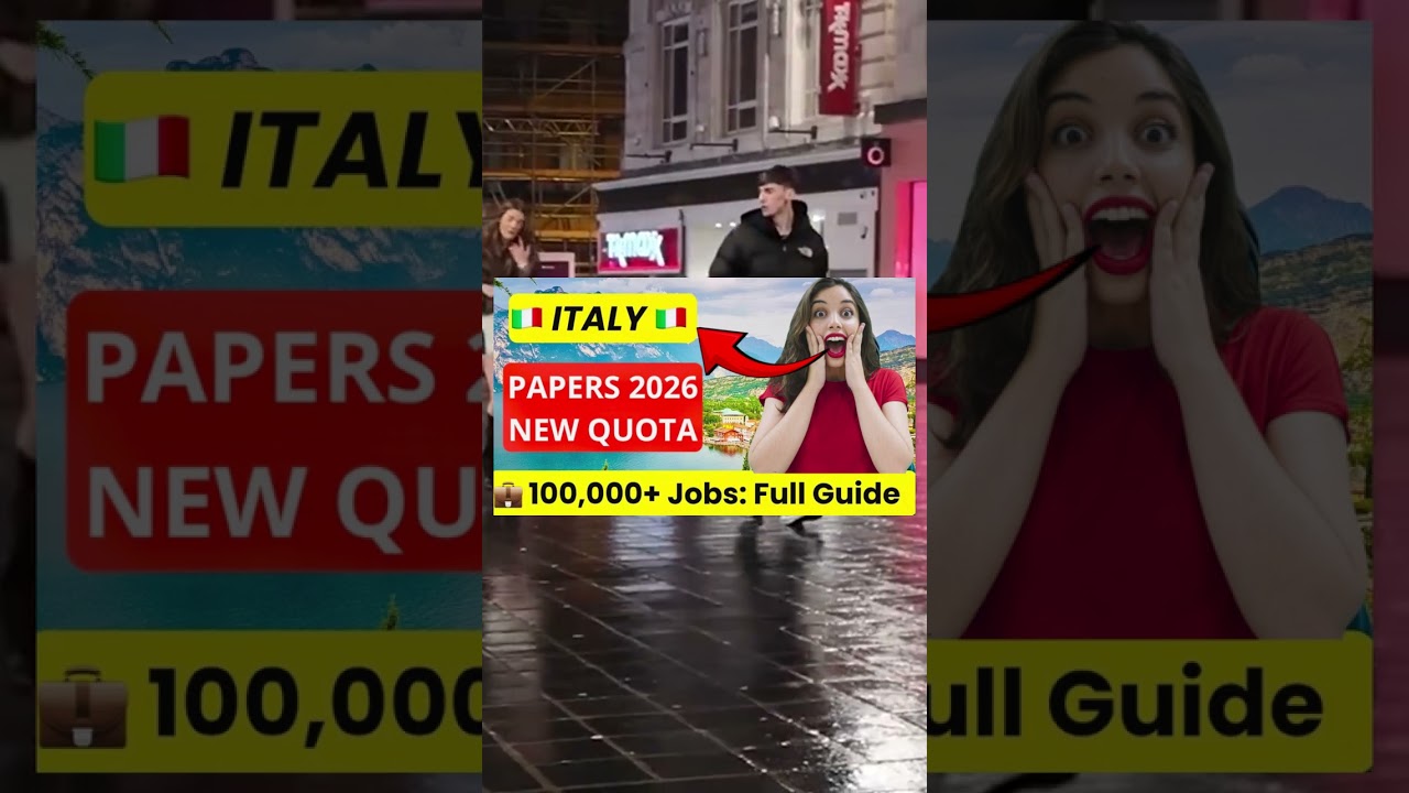 ITALY Work Visa 2026 🚨 New Quota 🇵🇰 🇮🇳 ਇਟਲੀ ਪੇਪਰ ਕਲਿੱਕ ਮਿਤੀ 2026 ⭕ ਇਟਲੀ ਫਲੂਸੀ ਅਪਡੇਟ