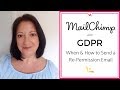 MailChimp and GDPR: When and How to Send a Re-permission Email