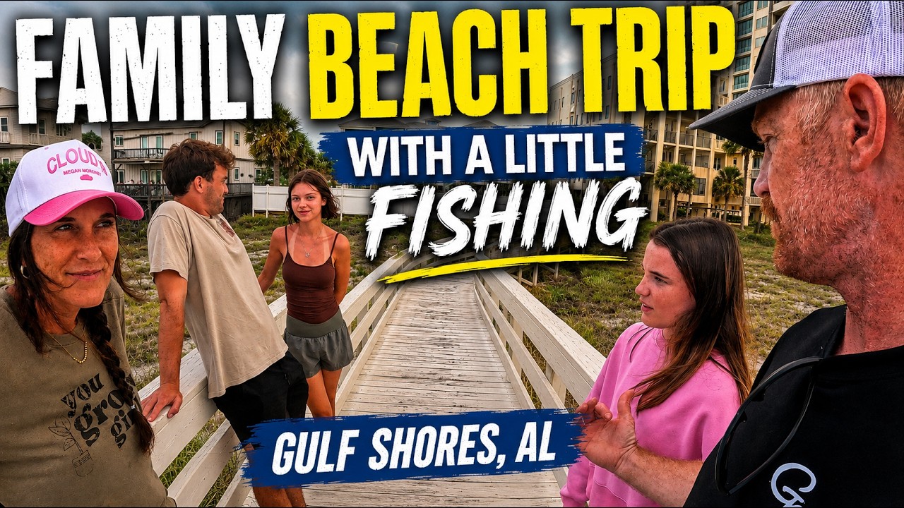 Gulf Shores, Alabama Orange Beach Family Trip with FISHING!