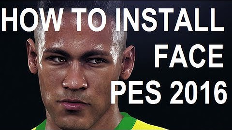 How to install face pes 2016 (Don