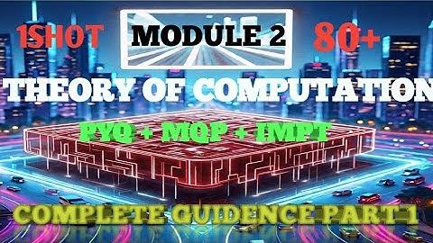 BCS503 || THEORY OF COMPUTATION MODULE 2|minimize the finite automata | equivalence method|edu yodha