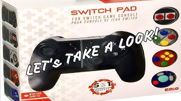 Switch Pad 5 in 1 Controller #switch