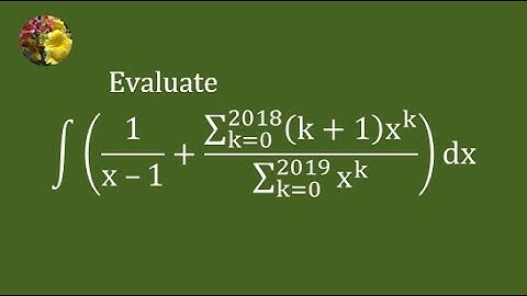 2020 MIT Integration Bee, qualifying test question # 14 (Mis-1198)