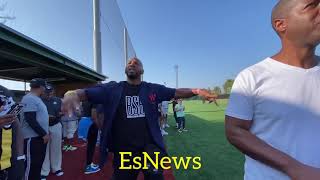 Chris Tucker on pacquiao fight and Jaime Foxx got baseball skills