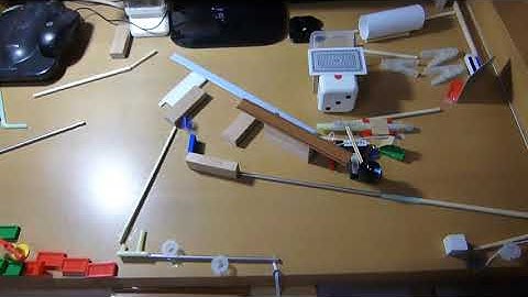 自作ピタゴラ装置No.102　スタートに戻る/Return to the starting point【Self-made PythagoraSwitch】