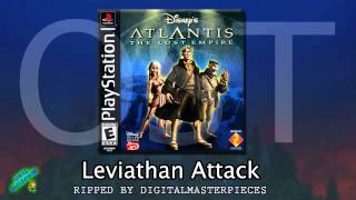 Disney's Atlantis: The Lost Empire (PS1) Soundtrack - Leviathan Attack (Gamerip)