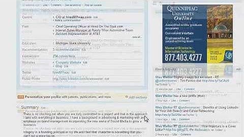 LinkedIn - Connecting with Companies