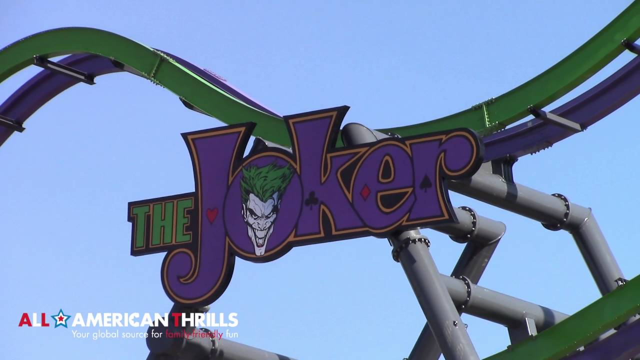 The Joker And More In HD Six Flags Great Adventure YouTube