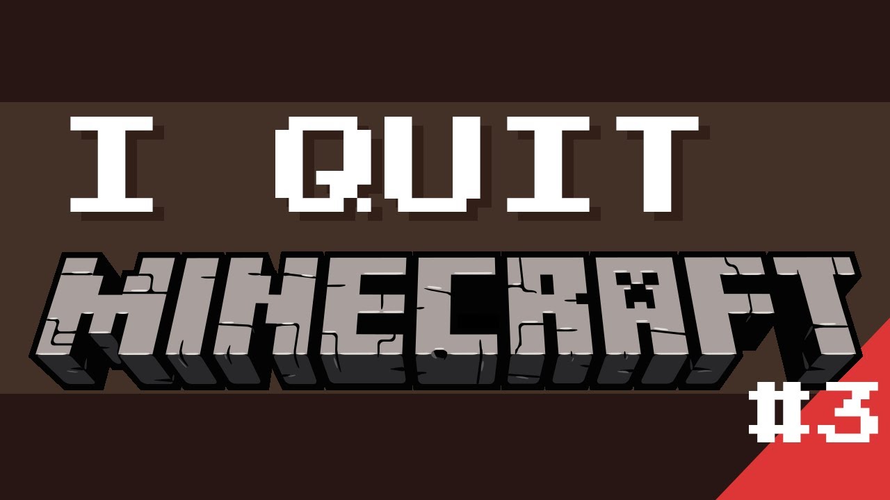 I QUIT THIS GAME! || Minecraft Beta #3 - YouTube