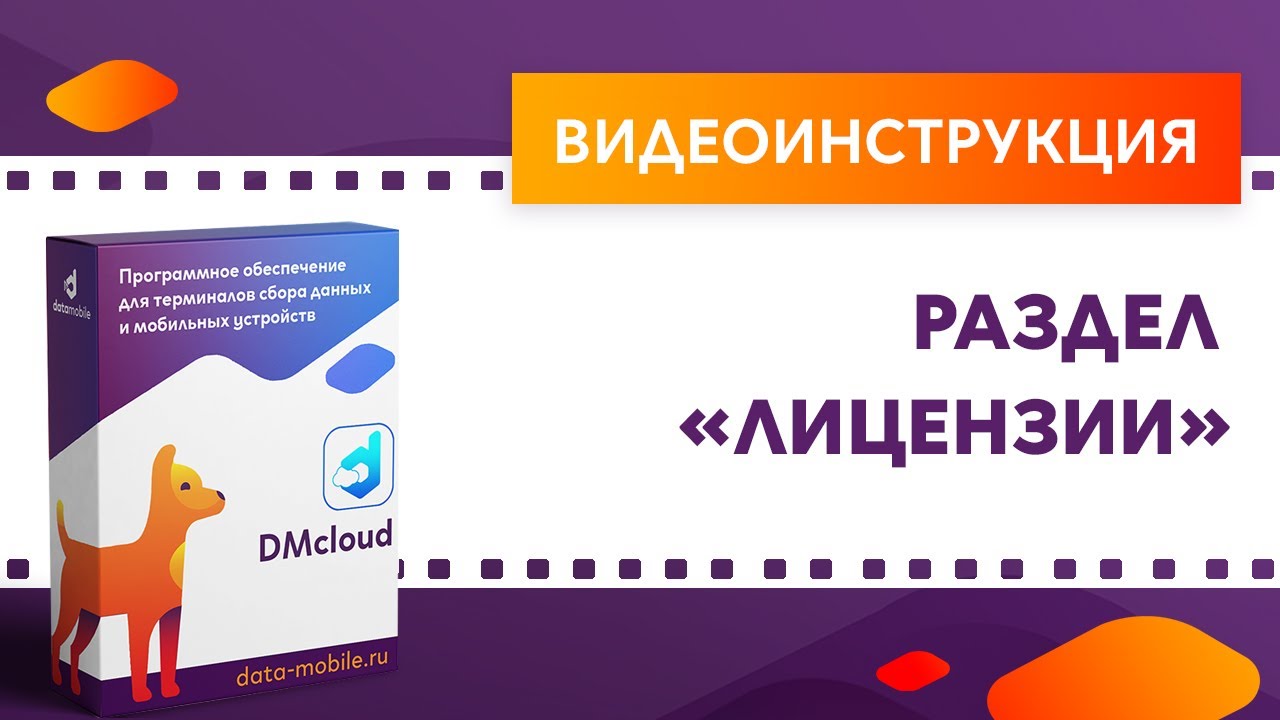 DataMobile 3: Раздел «Лицензии»
