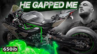 HIS SUPER FAST NINJA H2 DESTROYED MY BIKE &amp; MADE ME SELL IT!