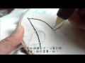俄羅斯刺繡 技法 平針繡 Punch Needle Technique Running Stitch 俄羅斯刺繡 技法 平針繡 Punch Needle Technique Running Stitch