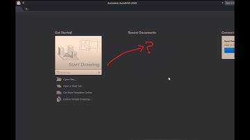 01 AutoCAD - Recent Files on Opening